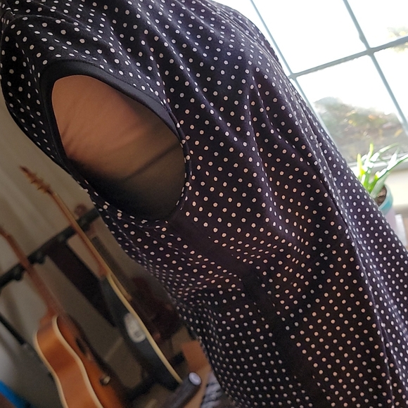 Hal Rubenstein Black and white polka-dot dress - Picture 2 of 5